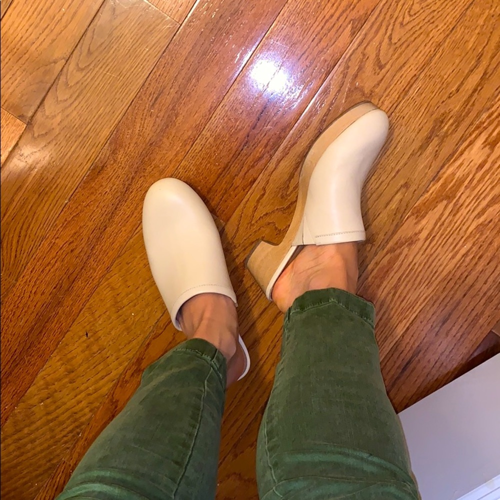 Madewell “The Ruby Clog in Leather,” size 6